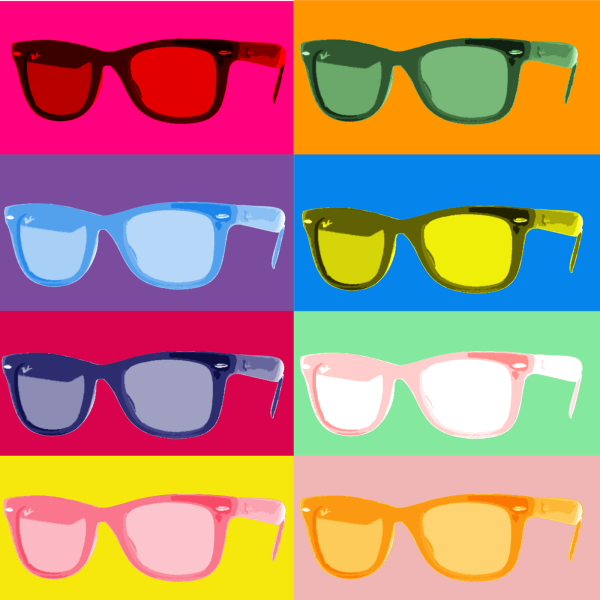 Поп арт очки
