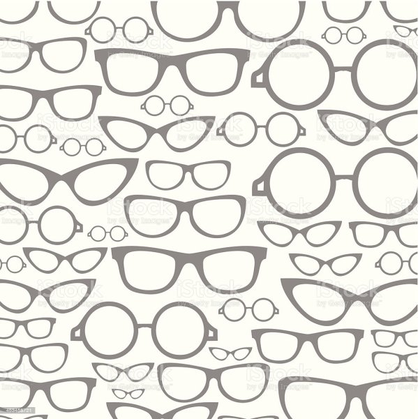 Очки паттерн для фона