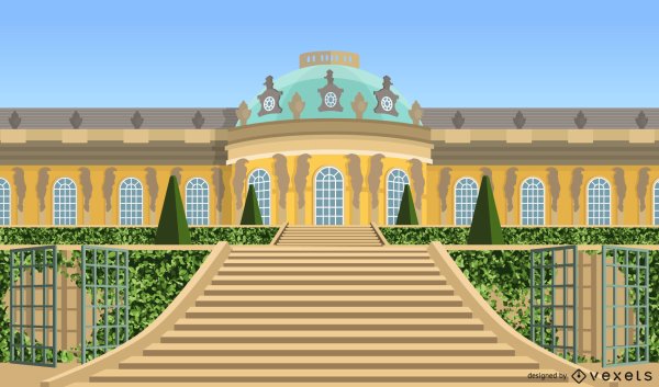 Королевский дворец вектор