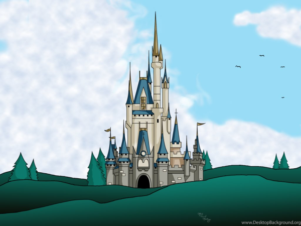 Дворец из мультфильма