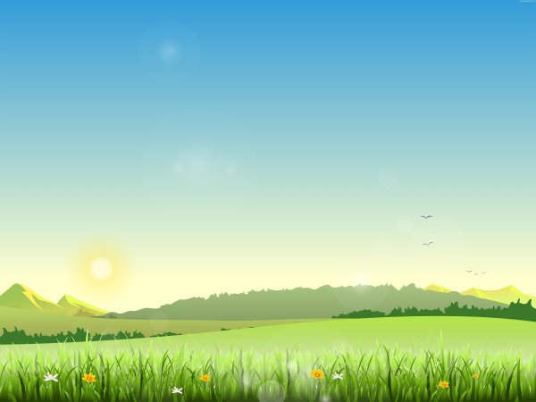 Детские пейзажные фоны