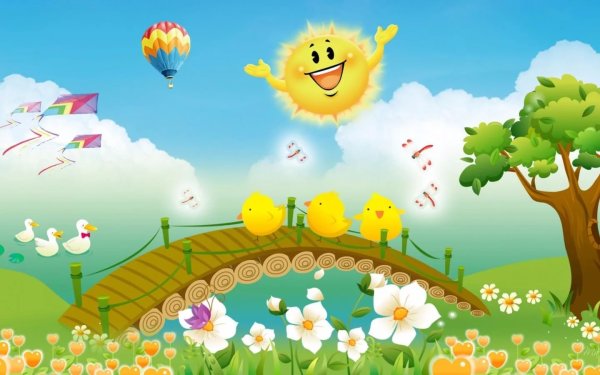 Мультяшный фон