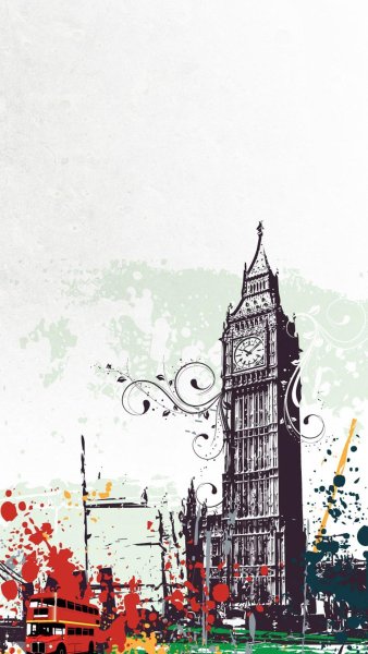 Фон в английском стиле