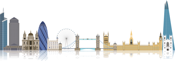 Достопримечательности на прозрачном фоне