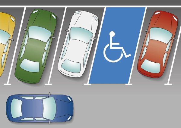 Машина на парковке рисунок
