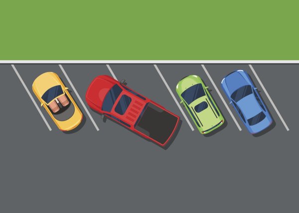 Неправильная парковка рисунок