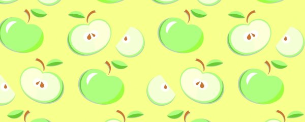 Красивый фон яблочко