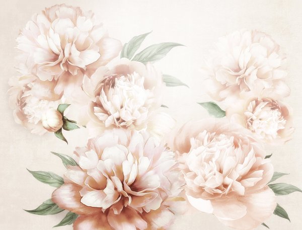 Афреско пионы ab48