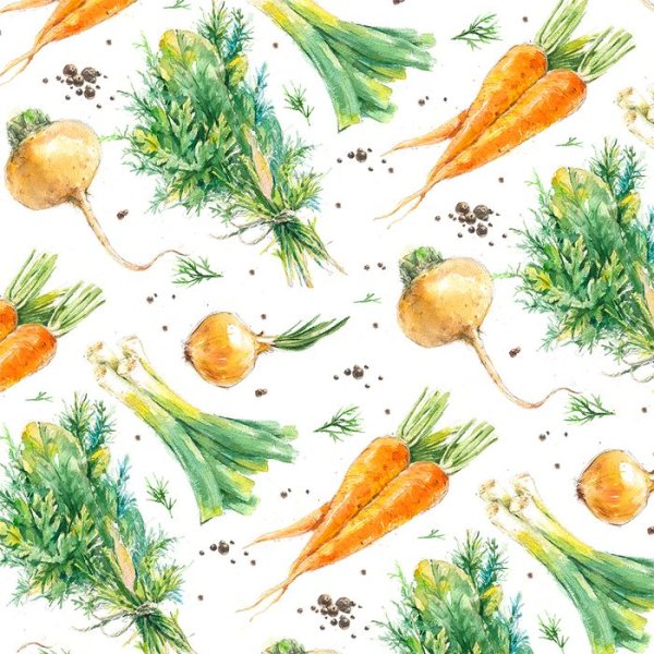 Фон из овощей