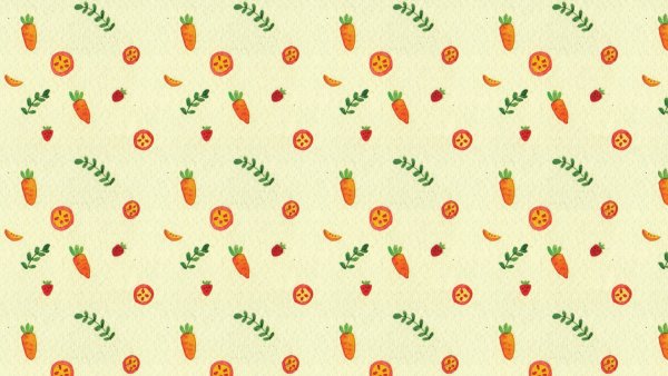 Паттерн овощи фрукты