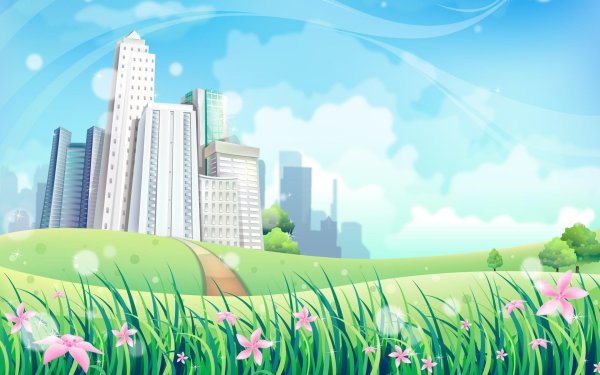 Город вектор