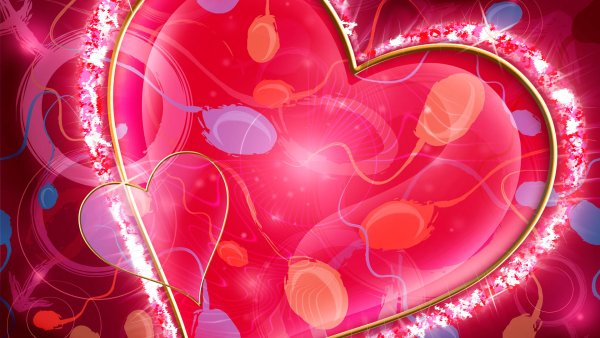 Романтический фон