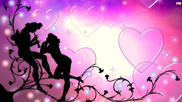 Фон для фотошопа любовь