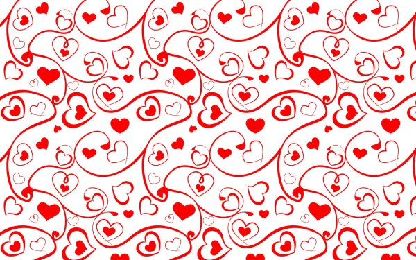 Орнамент сердечки