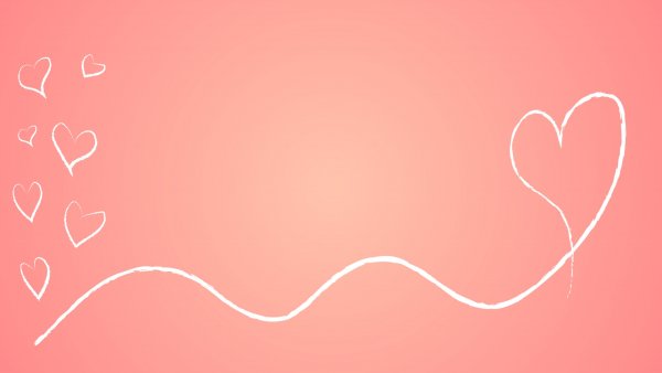 Фоны для презентаций светлые с сердечками