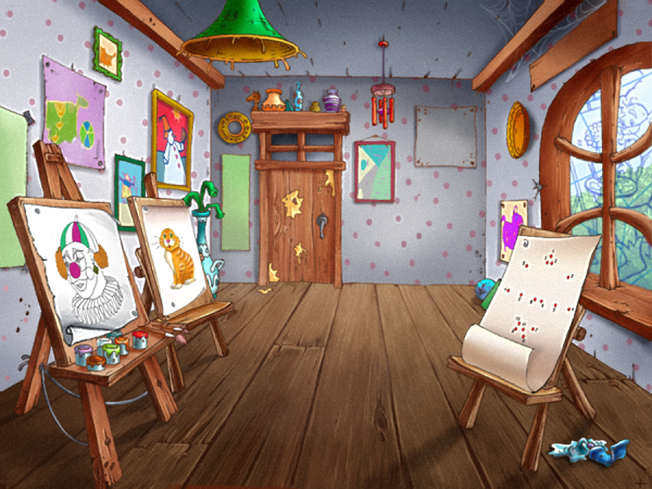 Мультяшная комната