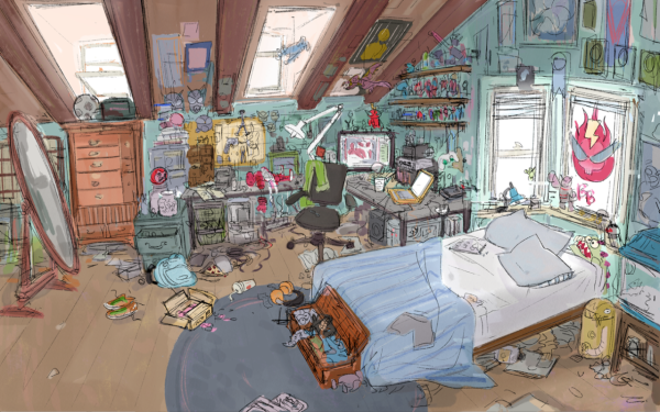 Город героев концепт арт