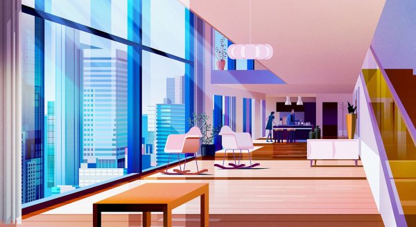 Дорогая квартира арт