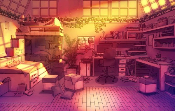 Аниме комната