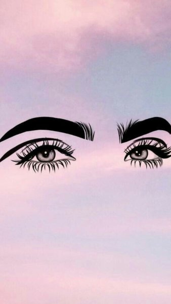 Брови рисунок