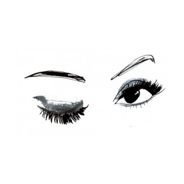 Ресницы мультяшные