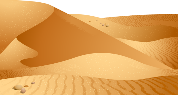 Оазис в пустыне вектор