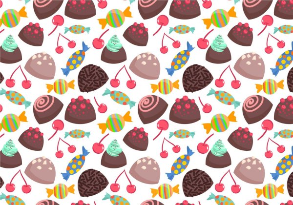 Конфеты фон