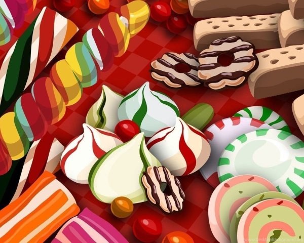 Конфеты фон