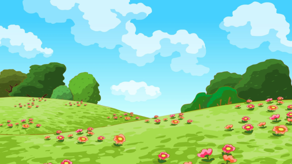 Лес из смешариков