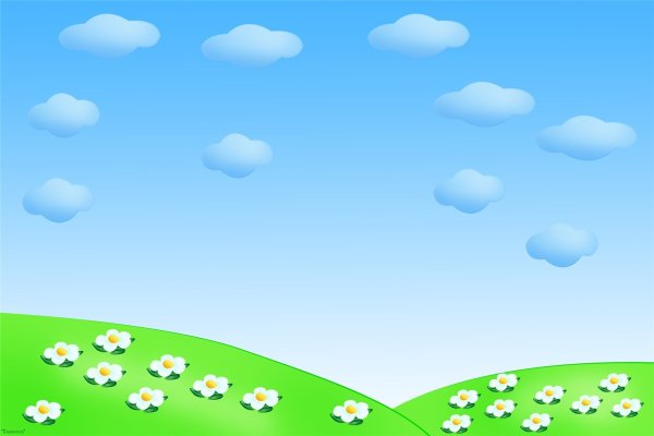 Полянка из смешариков