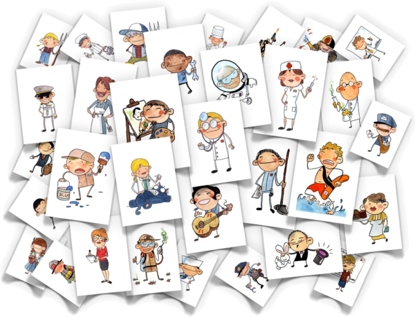 Коллаж на тему профессии