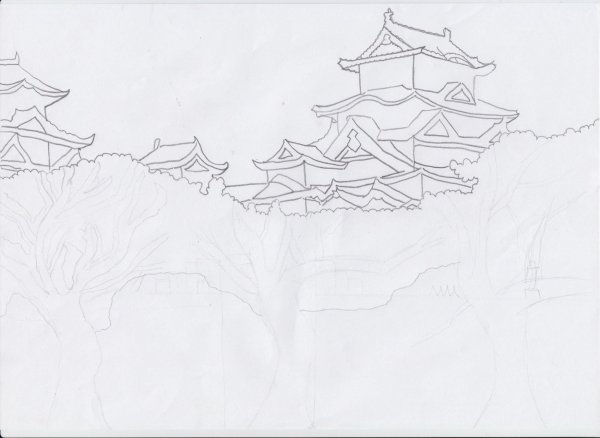 Фон в японском стиле