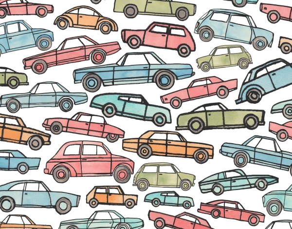 Фон машинки