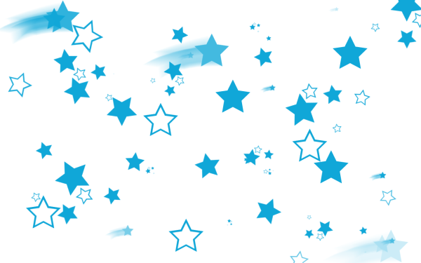 Звезды на белом фоне