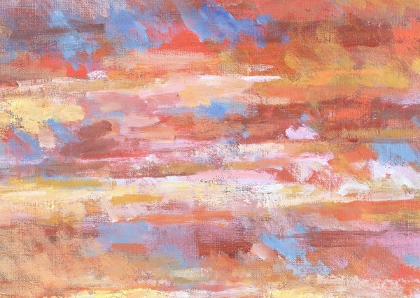 Абстракция в теплых тонах