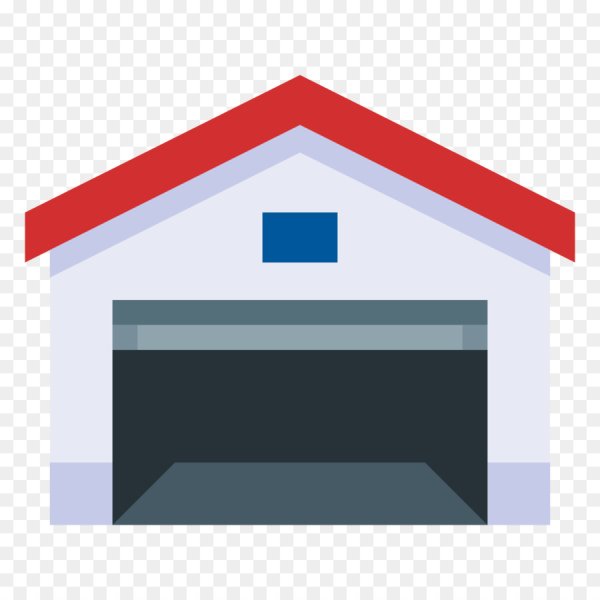 Гараж на прозрачном фоне для детей