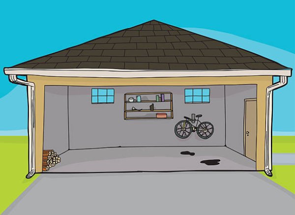 Мультяшные гаражи