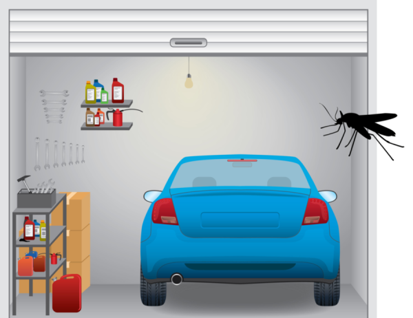 Гараж рисунок