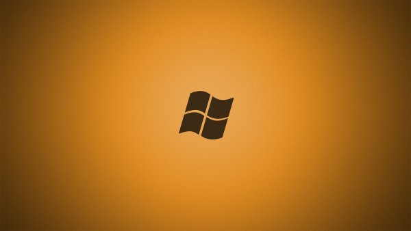 Черный логотип виндовс