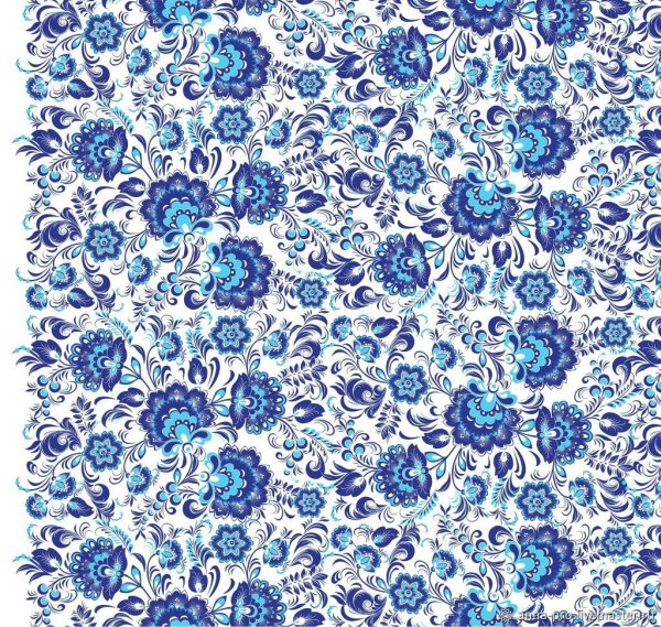 Гжель Хохлома