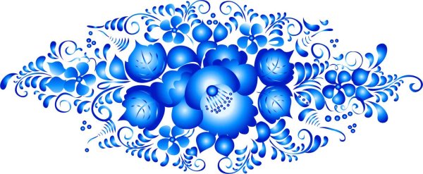 Гжель узоры