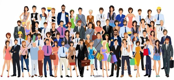 Общество иллюстрация