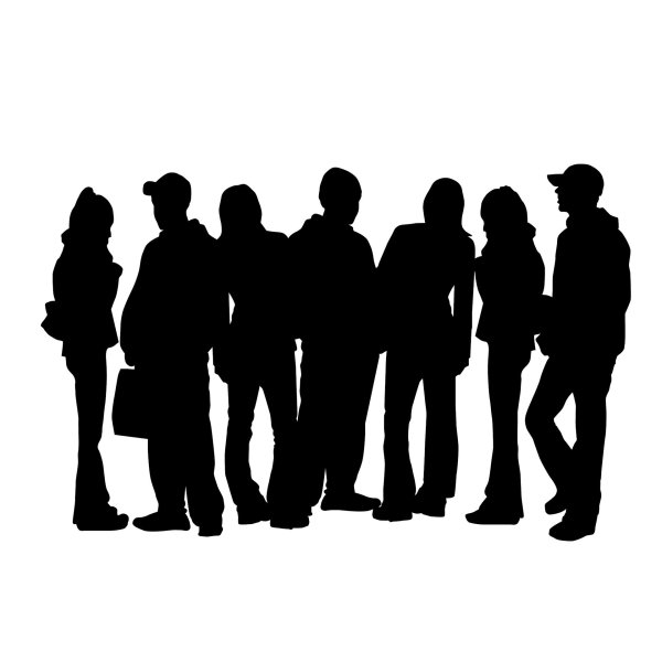 Силуэт человека