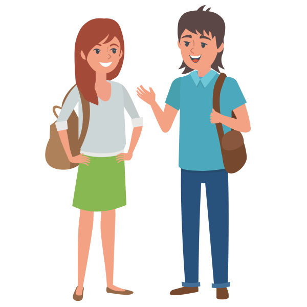 Мужчина и женщина вектор