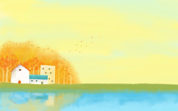 Обои на рабочий стол Рисованные