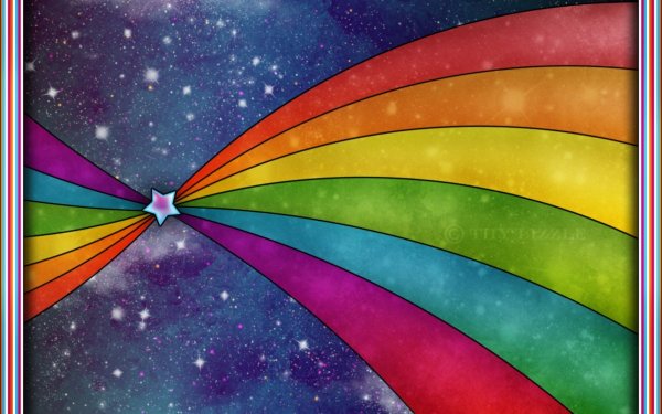 Радужный фон