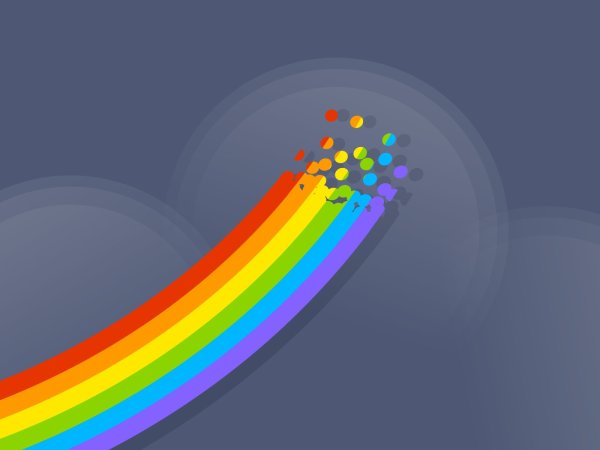 Радуга спектр