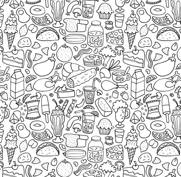 Раскраска фон