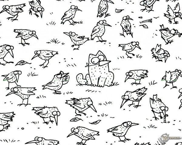 Черно белые рисунки