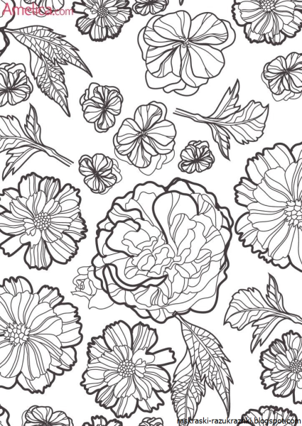 Паттерн цветы